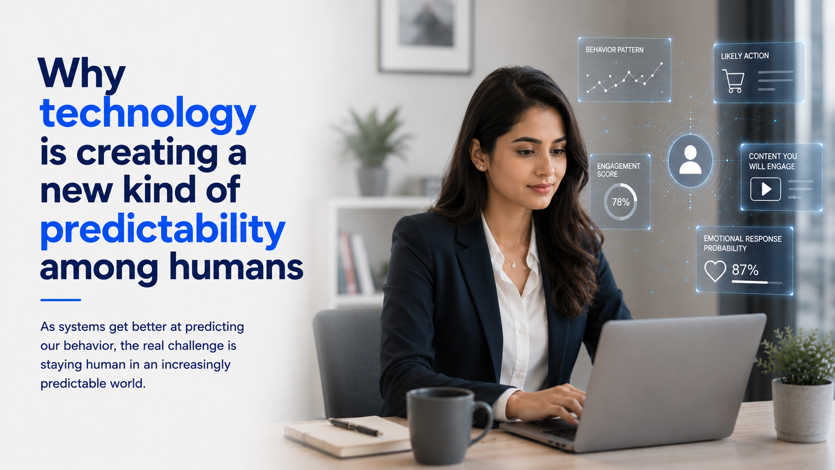 Why technology is creating a new kind of predictability among humans